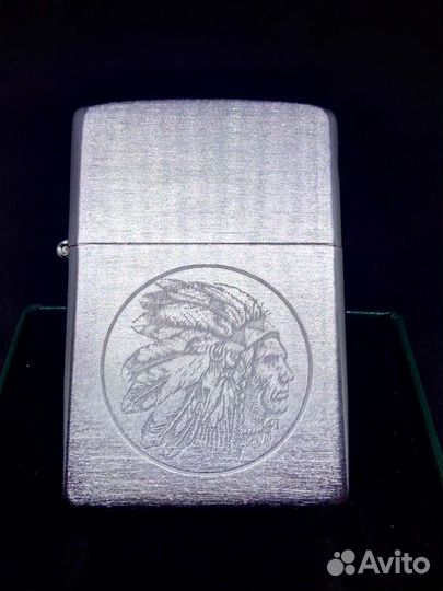 Зажигалка бензиновая zippo 200 indian
