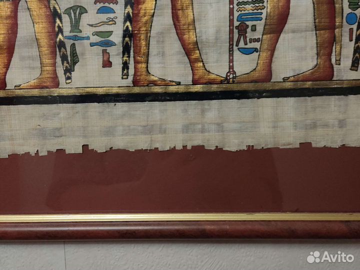 Египетский папирус, картины