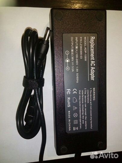 Блок питания 36 Вольт 3 Ампера