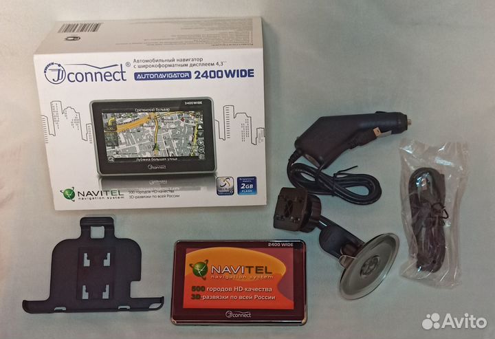 Навигатор JJ-Connect AutoNavigator 2400 wide новый