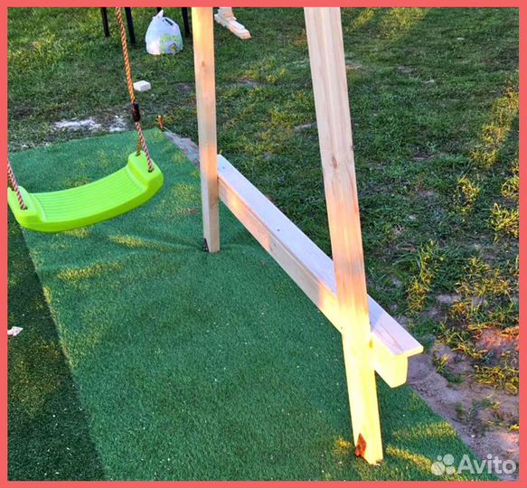 Детский игровой комплекс из дерева