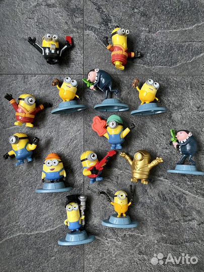 Игрушки миньоны из макдональдса хеппи мил