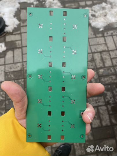 Разьем Phoenix contact и печатная плата