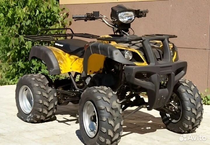 Квадроцикл Motoland All Road 200 желтый