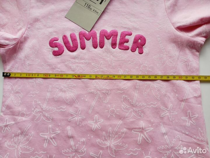 Футболки лонг для девочки 110 новые