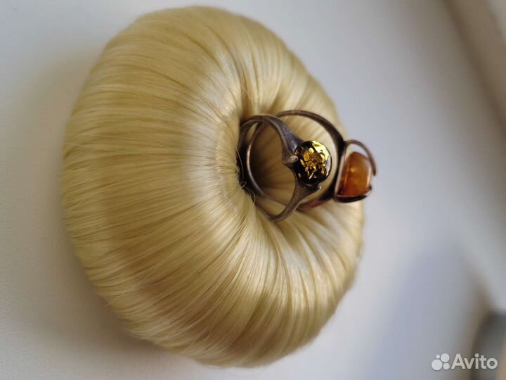 Янтарь /серебро