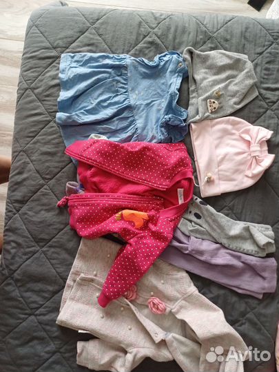 Детские вещи на девочку пакетом 86 92