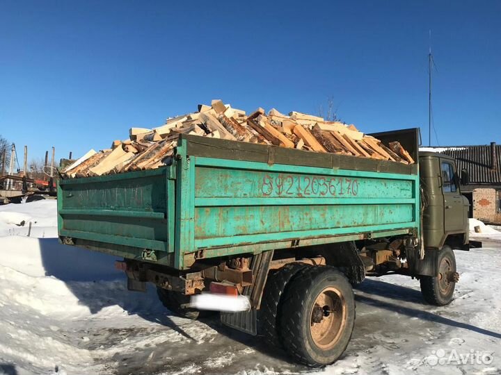 Дрова колотые