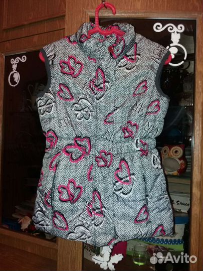 Утеплённый жилет