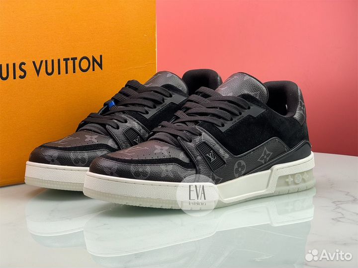 Кроссовки мужские Louis Vuitton Trainer Black