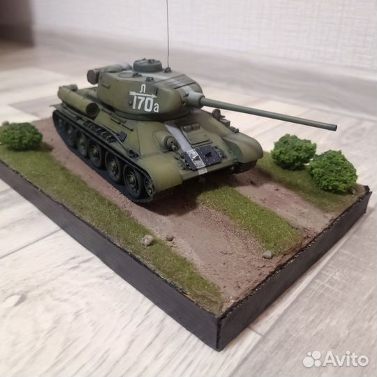 Подставка для моделей наземной техники 1/35