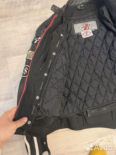 Женская кожаная мотокуртка JOE rocket