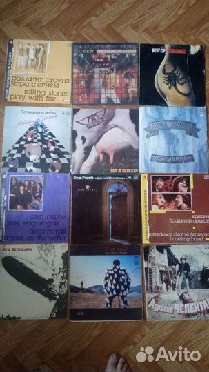 Виниловые пластинки зарубежных исполнителей