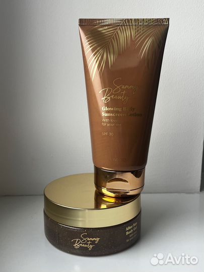 Солнцезащитный лосьон для тела С эффектом сияния