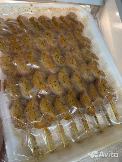 Креветки в соусе