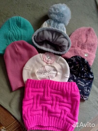 Комплект шапка, шарф