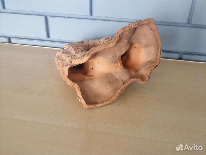 Глиняная скульптура для аквариума