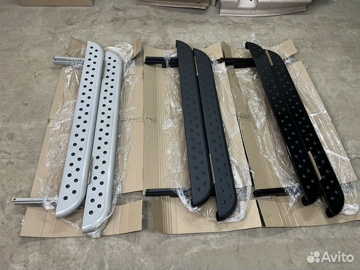 Пороги 2121 нива урбан Эксклюзив металл+резина