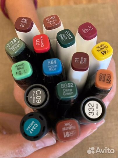 Маркеры Touch ShinHanart, цветные, оригинал