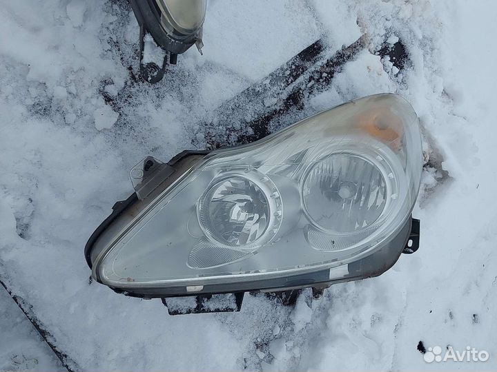 Фара Опель Корса Д D дорестайлинг