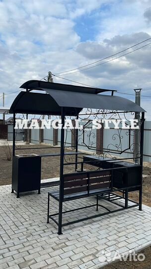 Мангал лофт