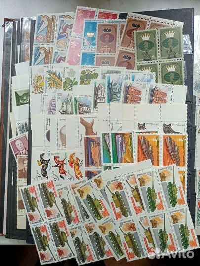 Квартблоки СССР с 1961 года 250 шт. Всё чистое