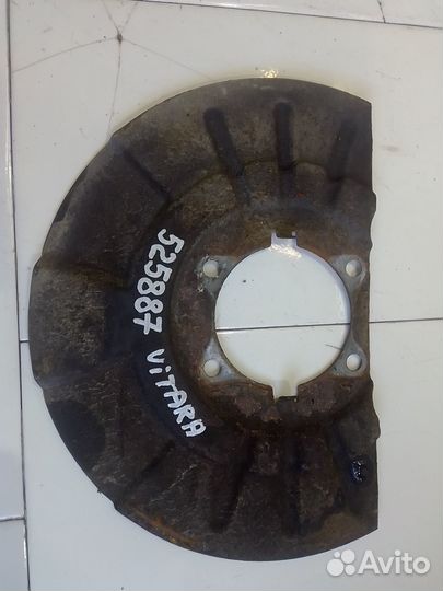 Кожух тормозного диска передний