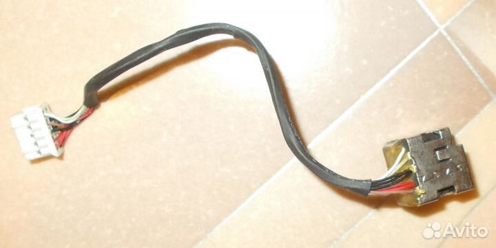 Штекер питания с проводом ноутбука HP