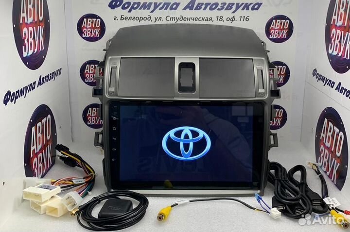 Toyota Corolla 150 андроид магнитола с навигацией