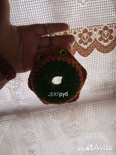 Вязаные игрушки ручной работы