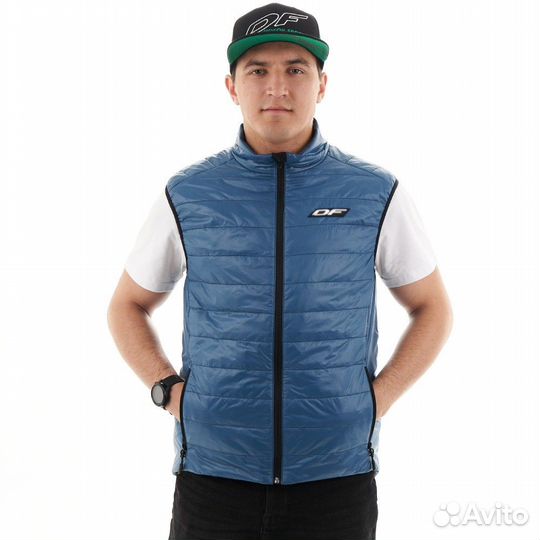 Жилет утеплённый dragonfly vest 200 Blue 361200-23