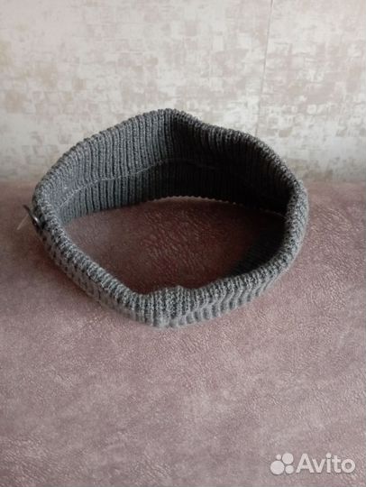 Новый тёплый трикотажный ободок