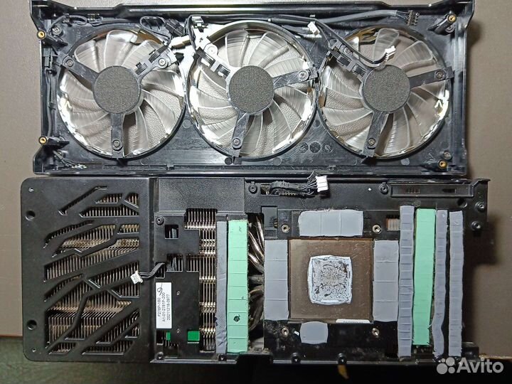 RTX 3080 palit, охлаждение