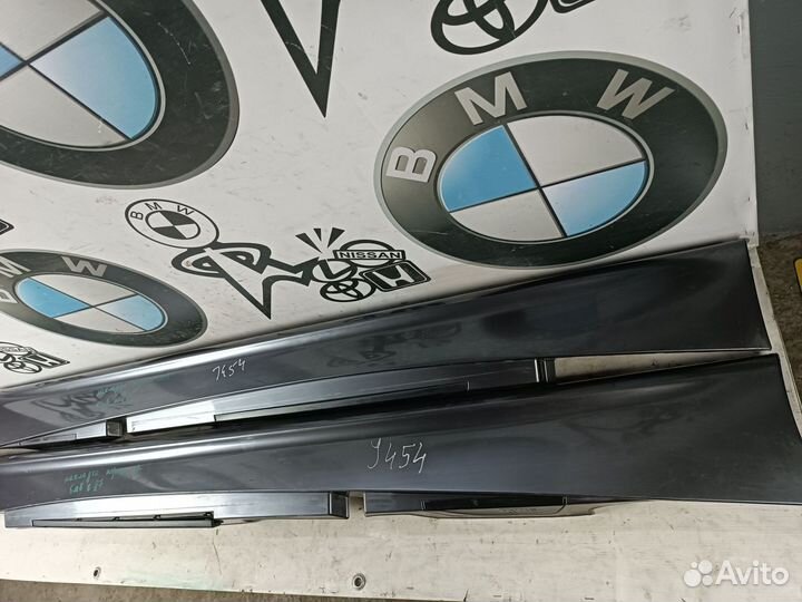 Накладки порогов комплект BMW 1 e87