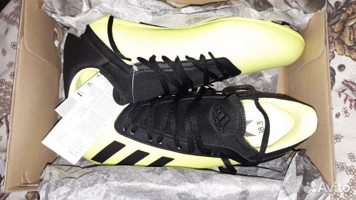 Футбольные бутсы adidas x 19.3 р. 38,5