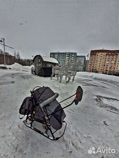 Санки-Коляска Galaxy Glory Gloss