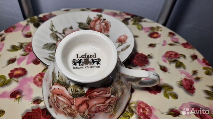 Чайный сервиз Lefard England collection розы