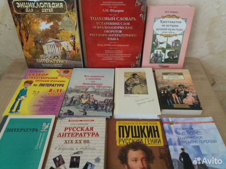 Книги по литературе