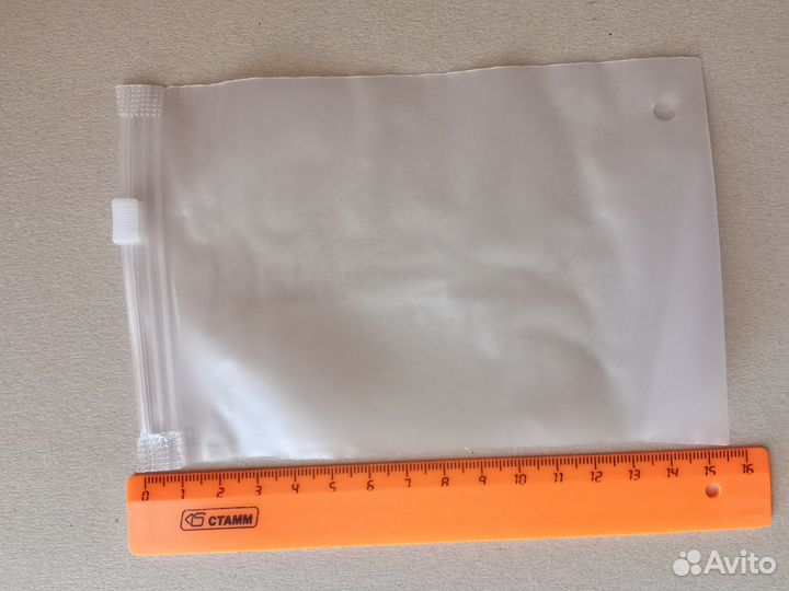Пакет зип лок 10*15 с бегунком, 100 шт