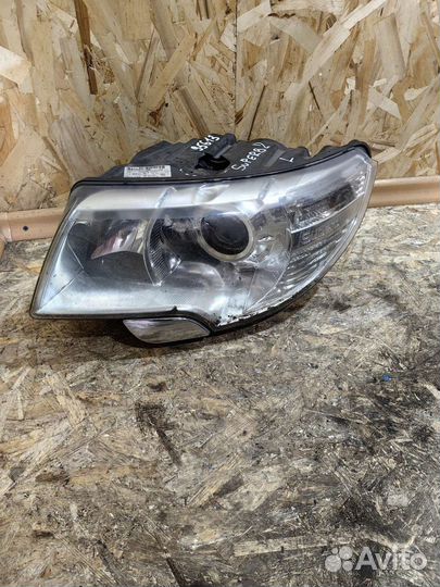 Фара Левая Шкода Суперб 2 дефект на запчасти