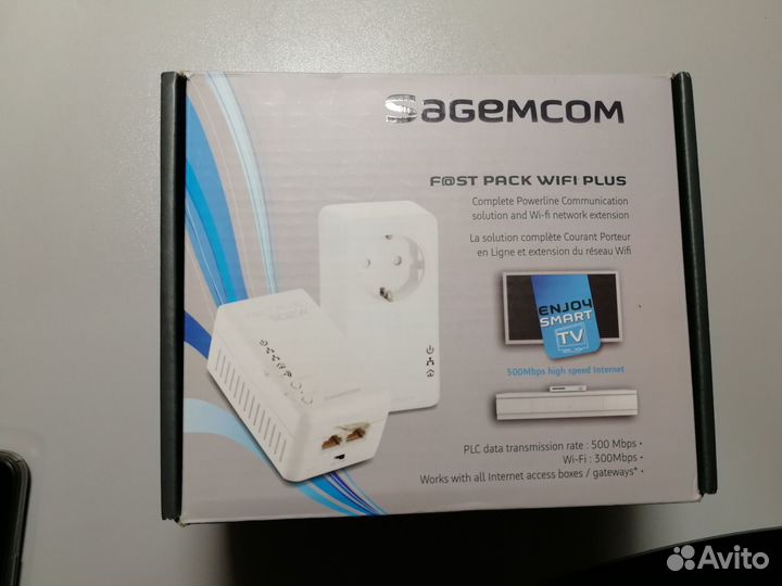 PLC aдaптер Sаgеmсоm Fаst Рlug 501P