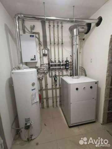 Котельная Отопление Тёплый пол Сантехник