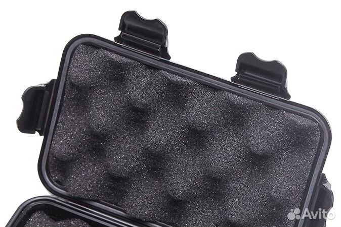 Коробка для хранения, пластиковая, поролон, тату