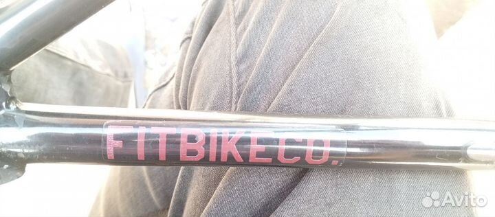 Рама и руль bmx stress fitbikeco
