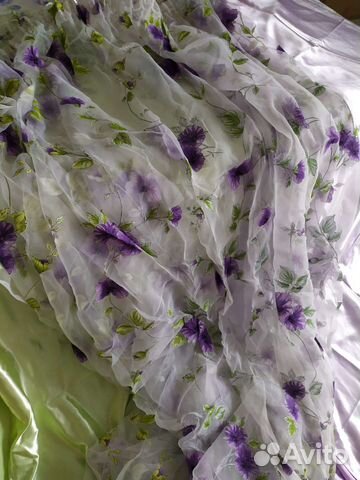 Комплект шторы и тюль бу