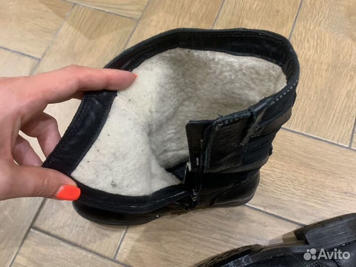 Сапоги ecco 35 для девочки
