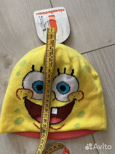 Шапка двусторонняя спанч боб