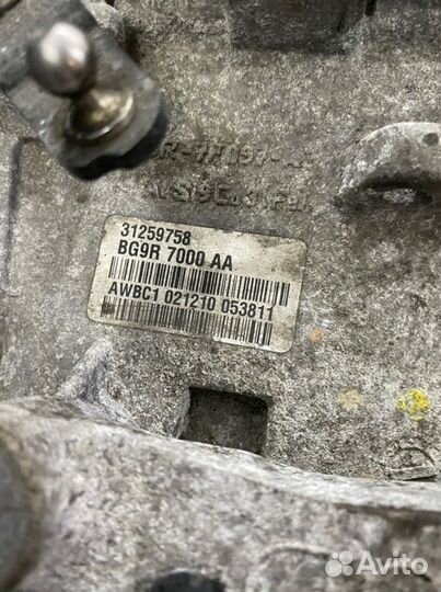 Ркпп Volvo S60 2 Поколение FS B4164T 1.6T 88Т.км