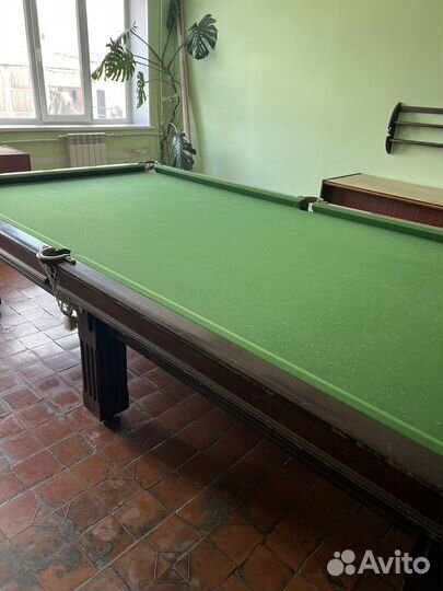Бильярдный стол бу деревянный