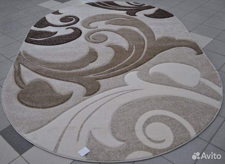 Ковер рельефный р-р : 2.0х3.0 (№ 28814 о) новый